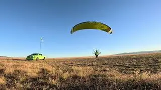 Evening Paramotor around the Valley