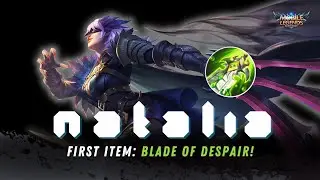 Natalia Build First ITEM Blade Of Despair, Untuk Counter Valentina Di Rank!!