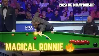 Волшебный Ронни О'Салливан: мастер-класс на чемпионате Великобритании 2023 года | Лучшие кадры и ...