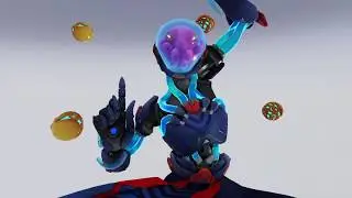 Zenyatta Zen-Nakji Skin Demo (Overwatch League)(Golden Weapon)(PS4)