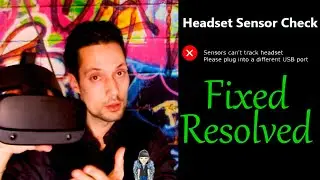 Fixed Headset Sensor Problem Oculus Rift S Tutorial - Risolto sensori di tracking #ITA #SubEng