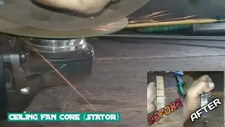 #Ceiling Fan Core Very #Rusty || #Shorts Videos || Stator polish with grinding machine 🔥🔥