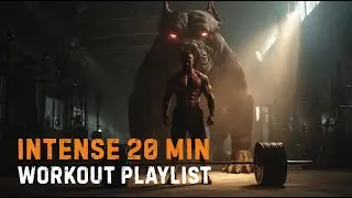 20-Minute INTENSE Workout Playlist 🔥 High-Power Trap Gym Mix | No Breaks, Just Beast Mode