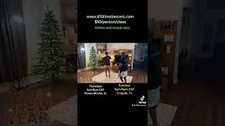 Urban line dance class with @410linedancers online and in person.