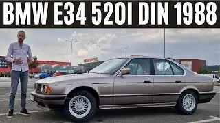 BMW E34 520i  din 1988 - cel mai FRUMOS seria 5?