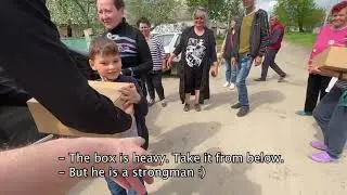 05.05.2023 Food distribution to Kharkiv, Ukraine.