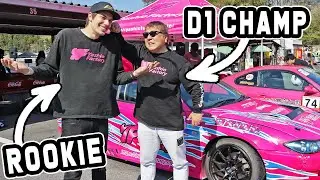 STUDENT BEATS THE TEACHER! | DRIFTING IN JAPAN!