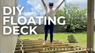 The Easiest Way to Build a Floating Deck | Level Up Decking System