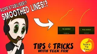AFFINITY DESIGNER - IPAD - SMOOTH LINES / ROPE STABILIZER - TEEK FOX