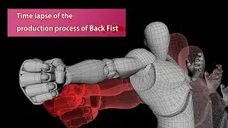 Time lapse of the production process of Back Fist