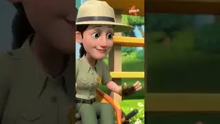 ראבל והבנאים: ספריית בית תה | ניק ג'וניור #shorts