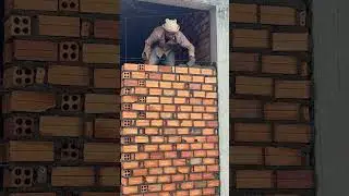 Brick wall making techniques using simple construction tools