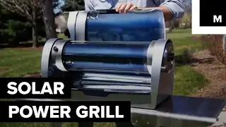 Solar power grill