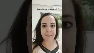 Como limpar o p&ecirc;ndulo?