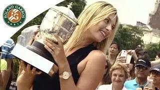 Maria Sharapova's Reaction After 2014 Victory - Roland Garros