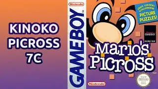 Mario's Picross - Kinoko Picross 7C (Game Boy)(4K, 60FPS)