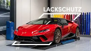 Lamborghini Huracan Performante Lackschutz ( Werbevideo )