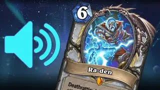Hearthstone - Ra-den Voice Lines