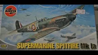 Airfix 1/72 Supermarine Spitfire Mk.1a Duxford Series Spitfire P9374 Part Two