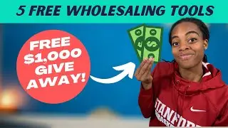 MUST HAVE Tools For Wholesaling Real Estate (FREE Giveaway!)