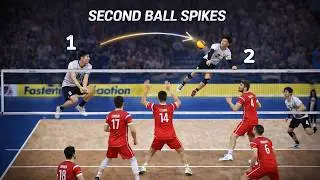 TOP 30 INSANE SECOND TOUCH SPIKES IN VOLLEYBALL