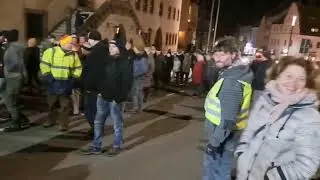 Montagsdemo Zeitz, am 29.1.24, 18 Uhr