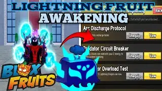 LIGHTNING FRUIT AWAKENING TUTORIAL | ROBLOX