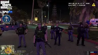 GTA V - LSPDFR 0.4.9🚔 - LSPD/LAPD - Gang Unit Patrol - Gang Attack | Shootouts | Panic Button - 4K