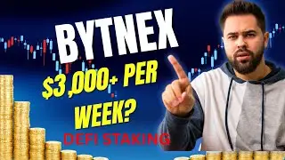 BYTNEX DEFI STAKING UPDATE: $3K+ PROFIT PER WEEK?