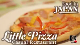 Food in Japan | Little pizza | Causal restaurant 