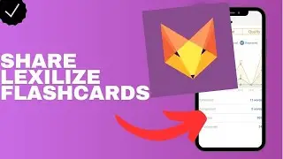 How to share the Lexilize Flashcards app?