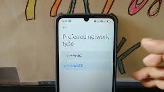 how to change preferred network type in poco m6 5g mobile
