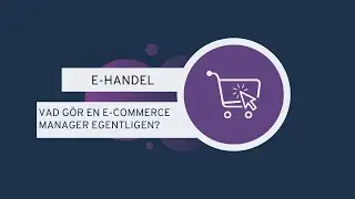 Vad g&ouml;r en e-commerce manager egentligen?