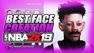NBA 2K19 BEST CHEESER FACE SCAN! HOW TO LOOK LIKE A DRIBBLE/SNAG GOD IN NBA 2K19!