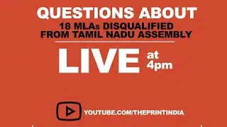 18 MLAs disqualified from the Tamil Nadu Assembly. Does this finally make TN politics stable?