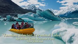 Tasman Glacier Terminal Lake || Aoraki Mt.cook || New Zealand