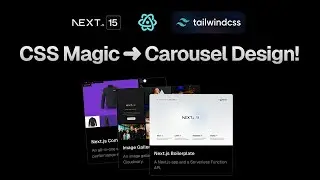 Build Next.js Landing Page Carousel Design with CSS