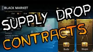 Black Ops 3 - Supply Drop Contracts Tutorial + Rewards (Black Market Contracts)