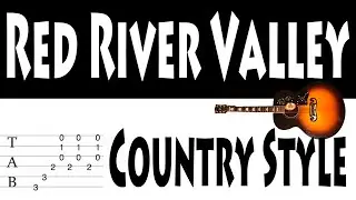 Red River Valley Guitar Tab Country Style