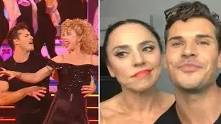 DWTS: Melanie C and Gleb REACT to SHOCKING Elimination (Exclusive)