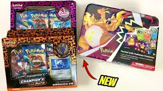 *NEW* Pok&eacute;mon Vivid Voltage Treasure Chest & Champions Path Pins Opening!!