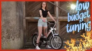 Puch Maxi S Moped Low Budget Tuning & Umbau - Der Film