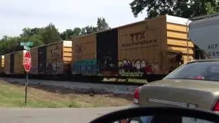 Freight train-Walkup rd. and Hwy. 70 Pegram TN