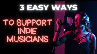 3 EASY WAYS TO SUPPORT INDIE MUSICIANS: on Valentine's Day let's share some love for music!!