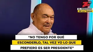 Ram&oacute;n Alburquerque: &ldquo;No tengo por qu&eacute; esconderlo, tal vez yo lo que prefiero es ser presidente&rdquo;