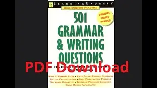 Download 501 Grammar and Writing Questions 01st Edition-HuyHuu Team from  