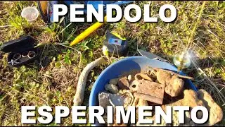 Provo il pendolo su oggetti sepolti TEST PAZZESCO CHE NON CREDERAI POSSIBILE