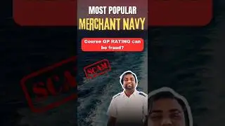 Most Popular Merchant Navy Course Gp Rating Could Be A Fraud❓#merchantnavy#ship#gprating#deckcrew