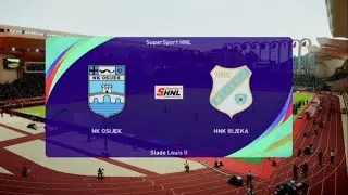 NK Osijek vs HNK Rijeka | PES SHNL 22/23