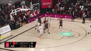 Kahliel Spear with another double double for Valmiera (Nov 8th vs Keila)